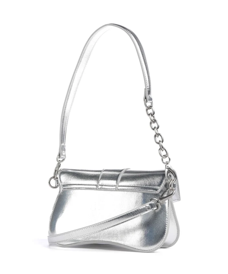Valentino Bags Unika Schultertasche argento