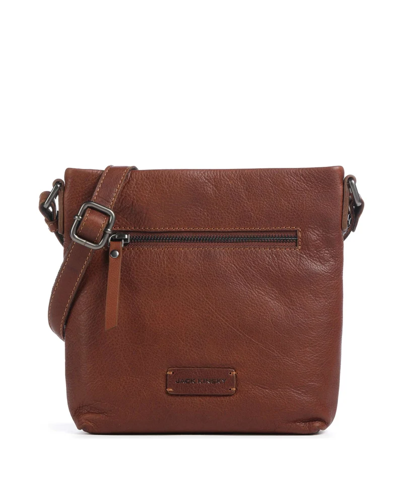 Jack Kinsky Montreal 20N Umhängetasche cognac