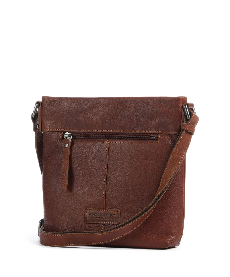 Jack Kinsky Montreal 20N Umhängetasche cognac