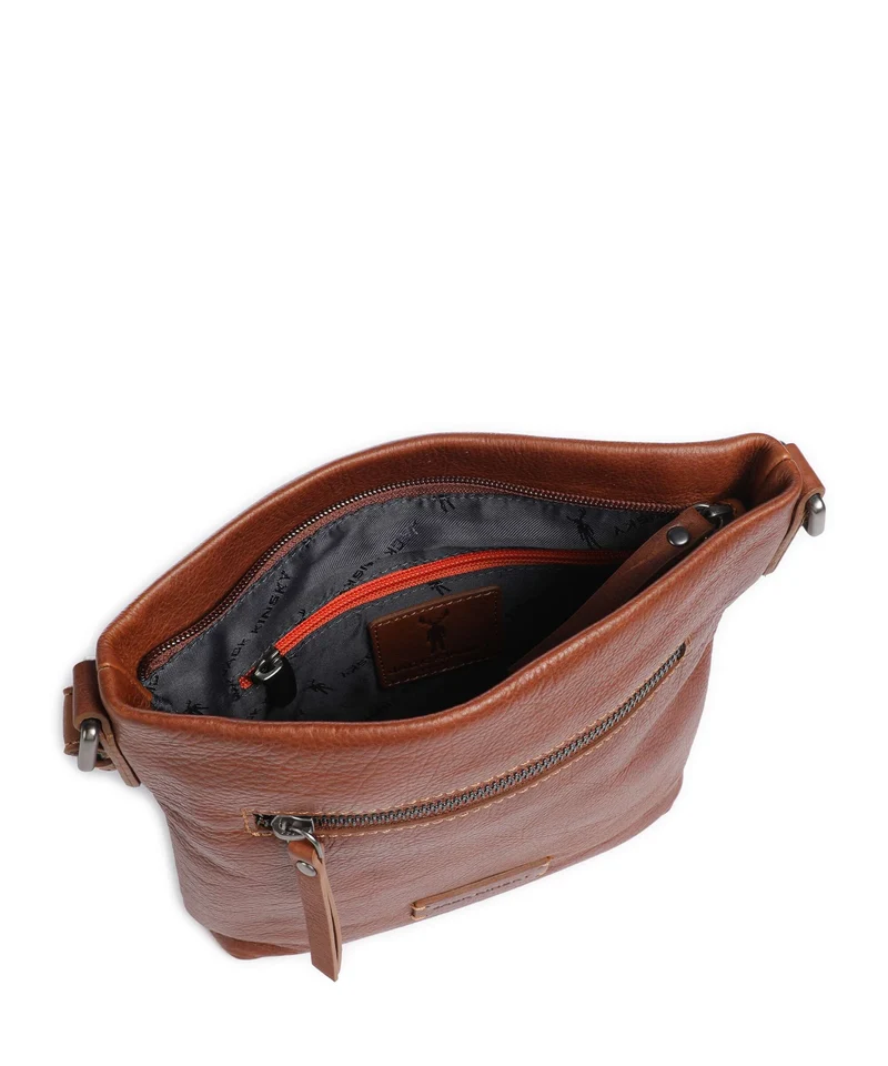 Jack Kinsky Montreal 20N Umhängetasche cognac