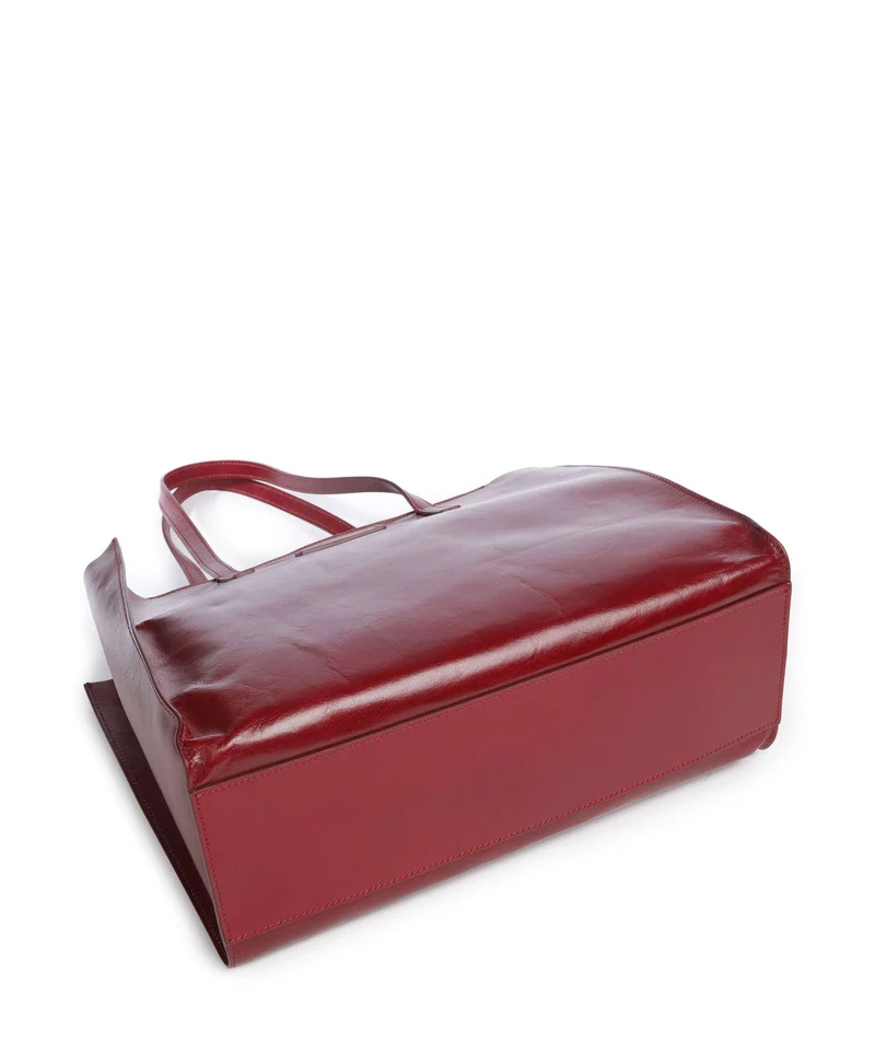 The Bridge Mirra Shopper rosso ribes