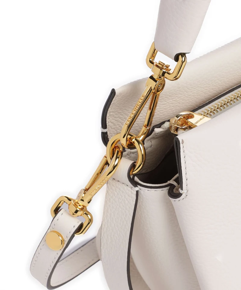 Coccinelle Boheme Grana Double Handtasche blanco/skin