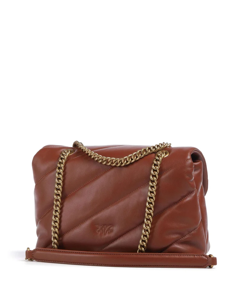 Pinko Love Puff Classic Schultertasche arabo/antique gold