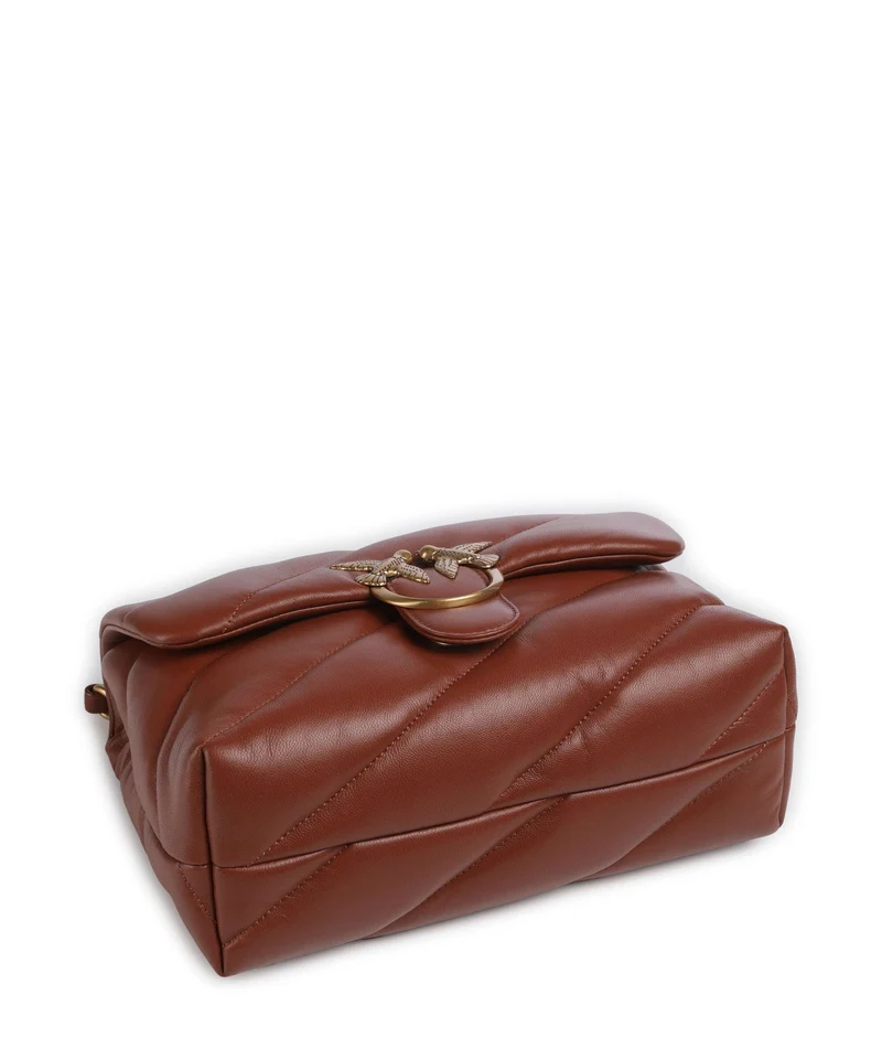 Pinko Love Puff Classic Schultertasche arabo/antique gold