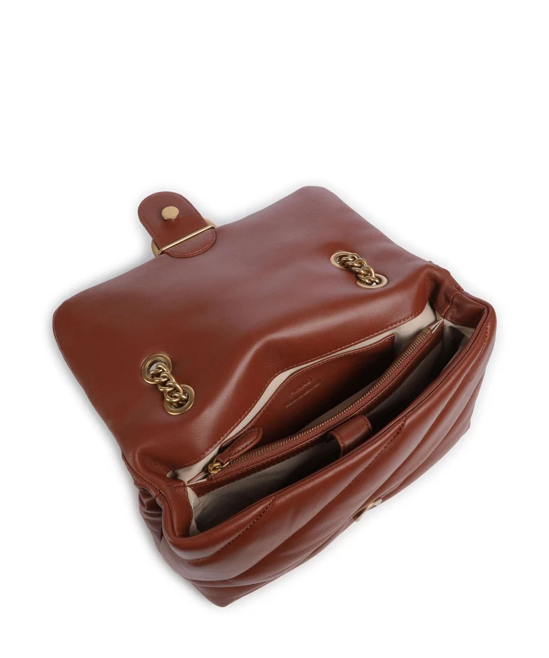 Pinko Love Puff Classic Schultertasche arabo/antique gold
