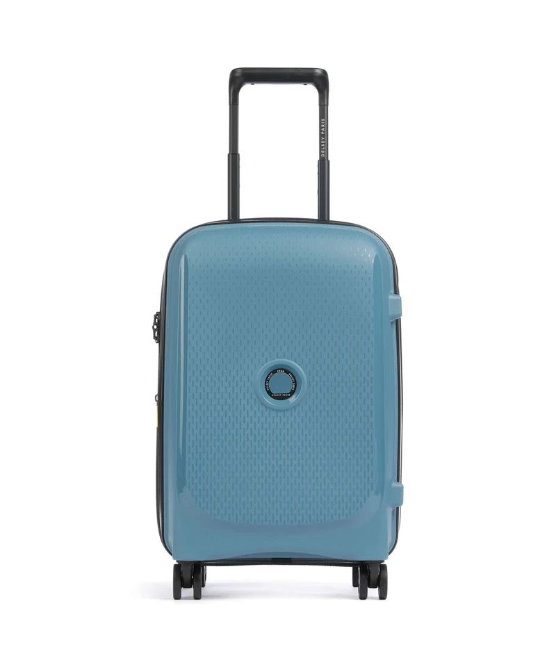 Delsey Paris Belmont Plus 4-Rollen Trolley zink blau