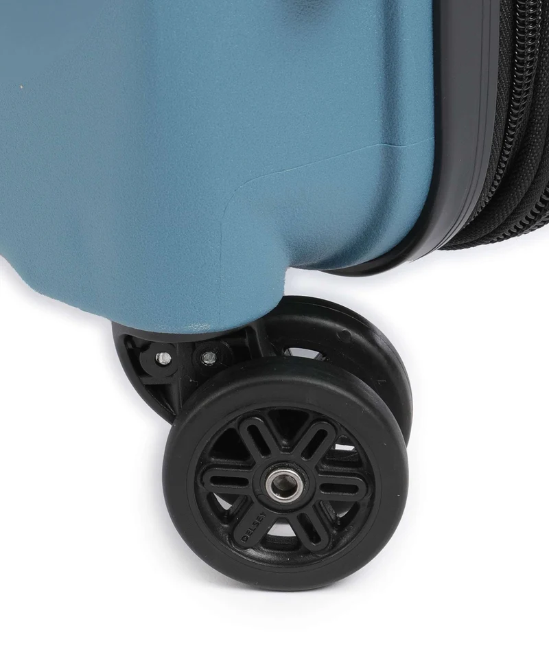 Delsey Paris Belmont Plus 4-Rollen Trolley zink blau