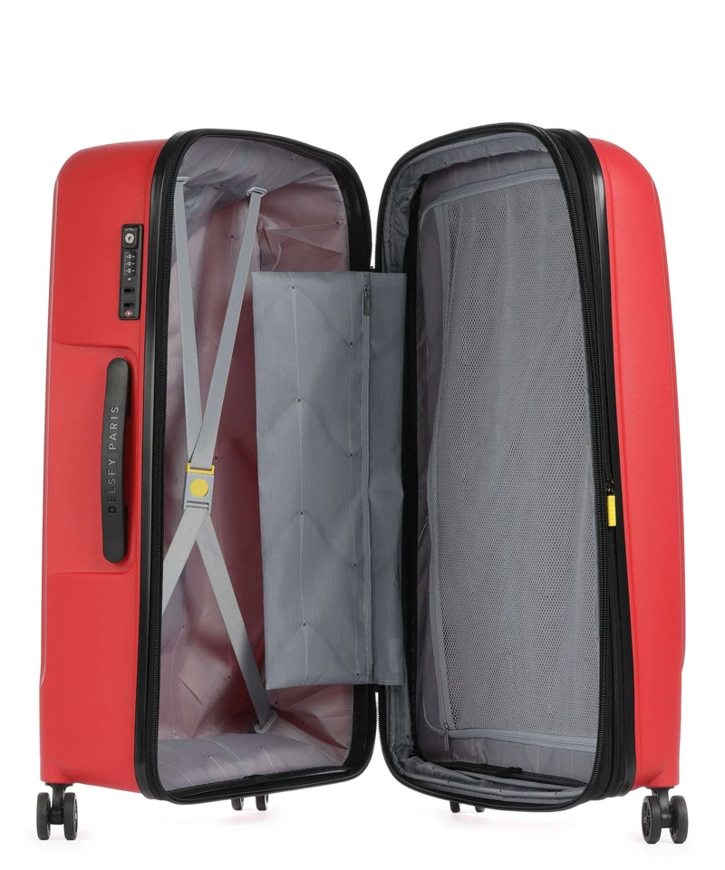 Delsey Paris Belmont Plus 4-Rollen Trolley orange