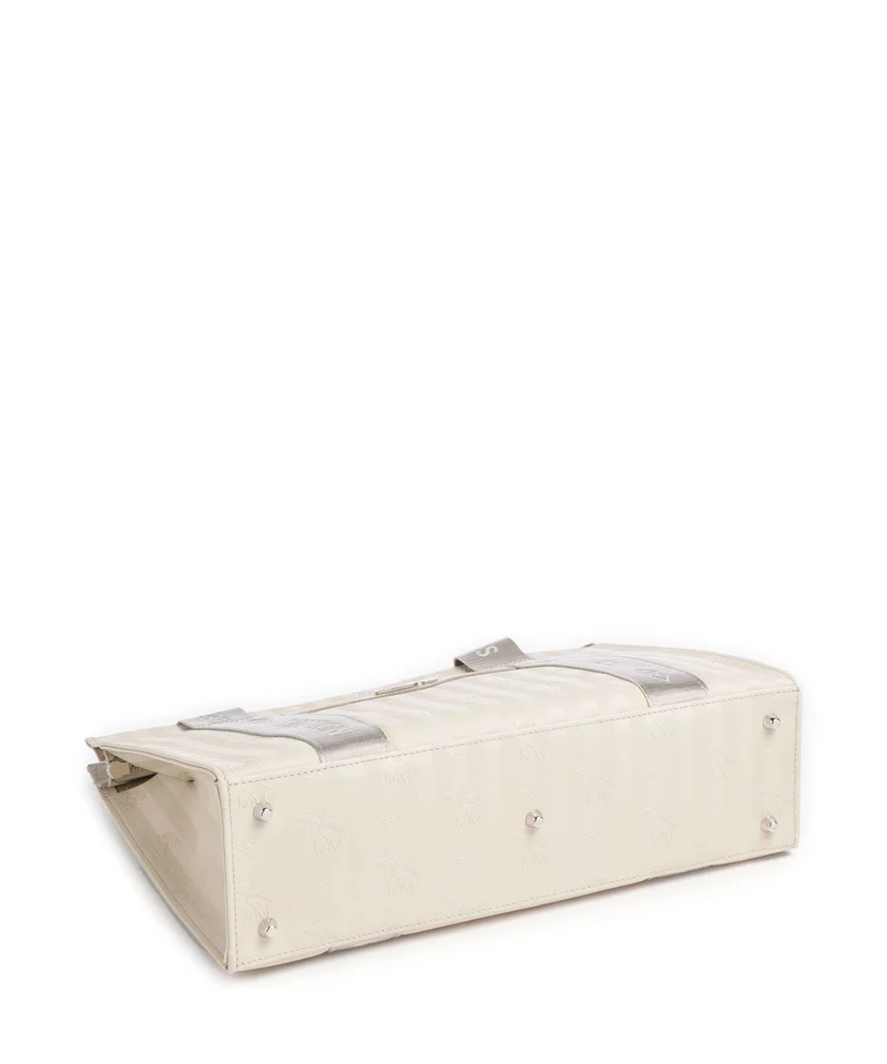 Maison Mollerus Vinerus Berlin Shopper pearl weiss