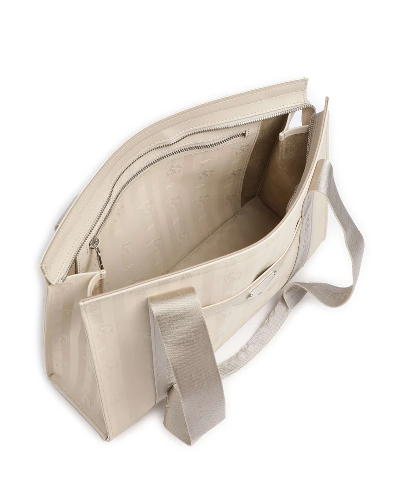 Maison Mollerus Vinerus Berlin Shopper pearl weiss