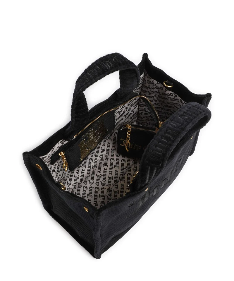 Juicy Couture Iris Velvet M Handtasche black