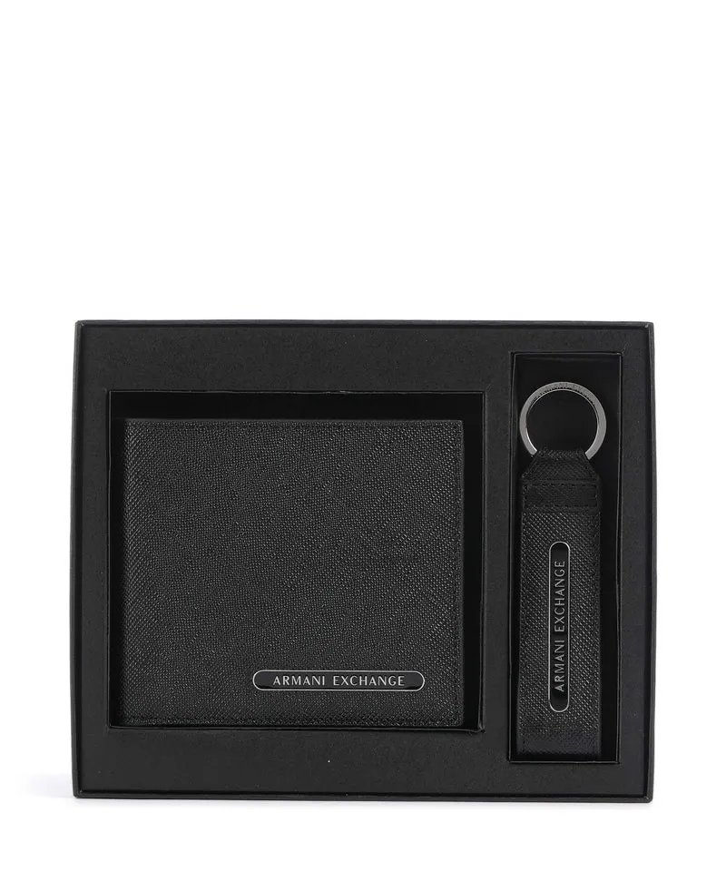 Armani Exchange Barcelona Gift Set Geldbörse black