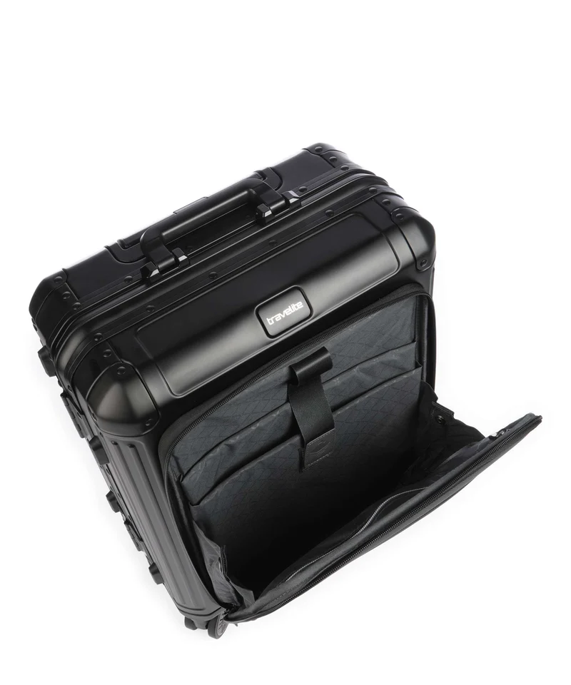 Travelite Next 2.0 4-Rollen Trolley schwarz