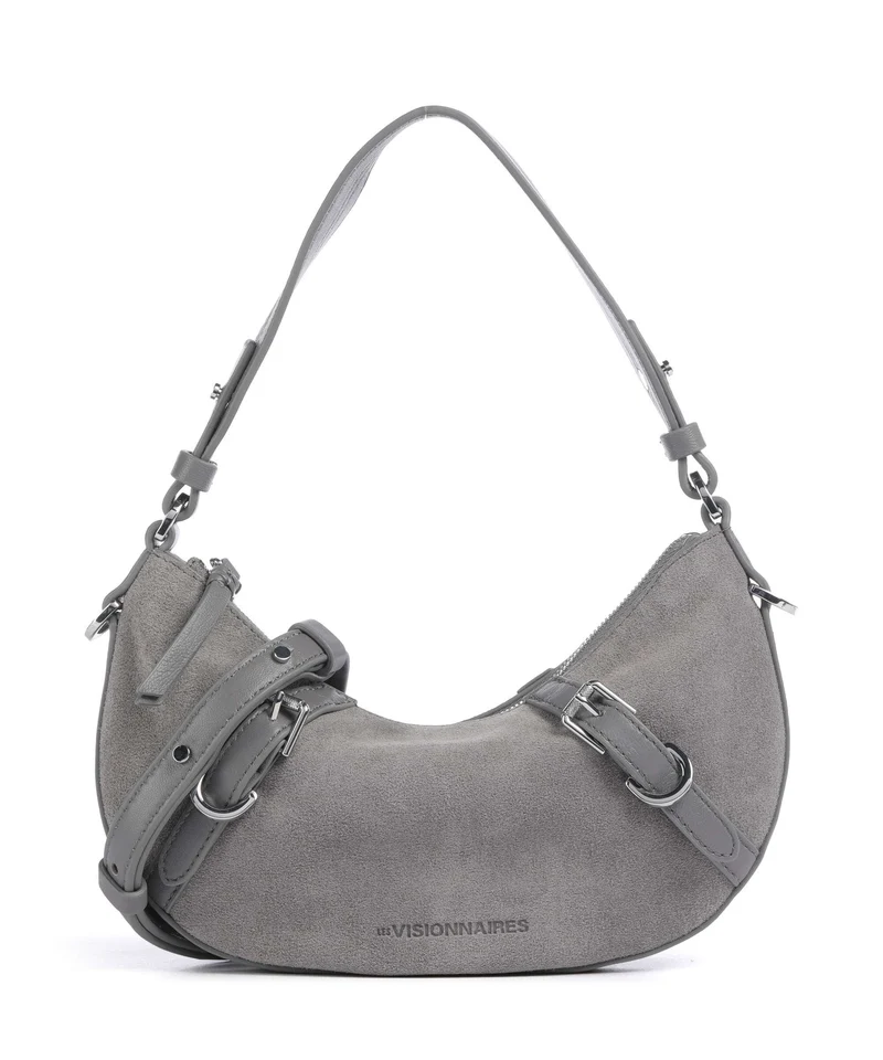 Les Visionnaires Enya Cozy Mini Schultertasche titanium grey