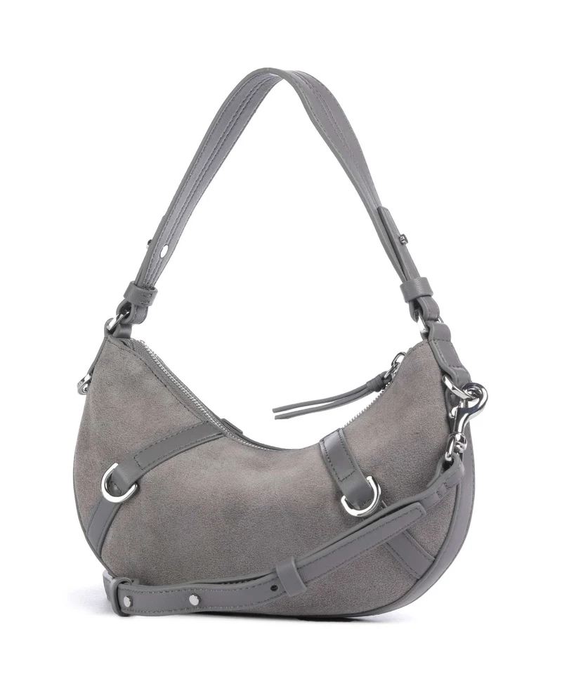 Les Visionnaires Enya Cozy Mini Schultertasche titanium grey