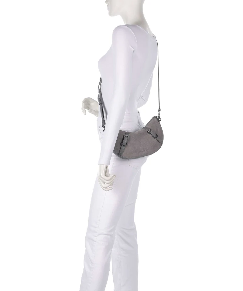 Les Visionnaires Enya Cozy Mini Schultertasche titanium grey