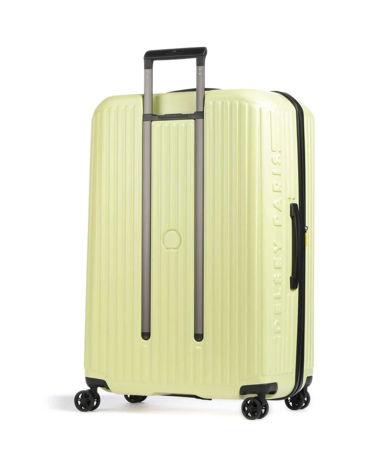 Delsey Paris Securitime 4-Rollen Trolley blassgelb