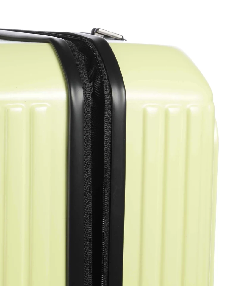 Delsey Paris Securitime 4-Rollen Trolley blassgelb