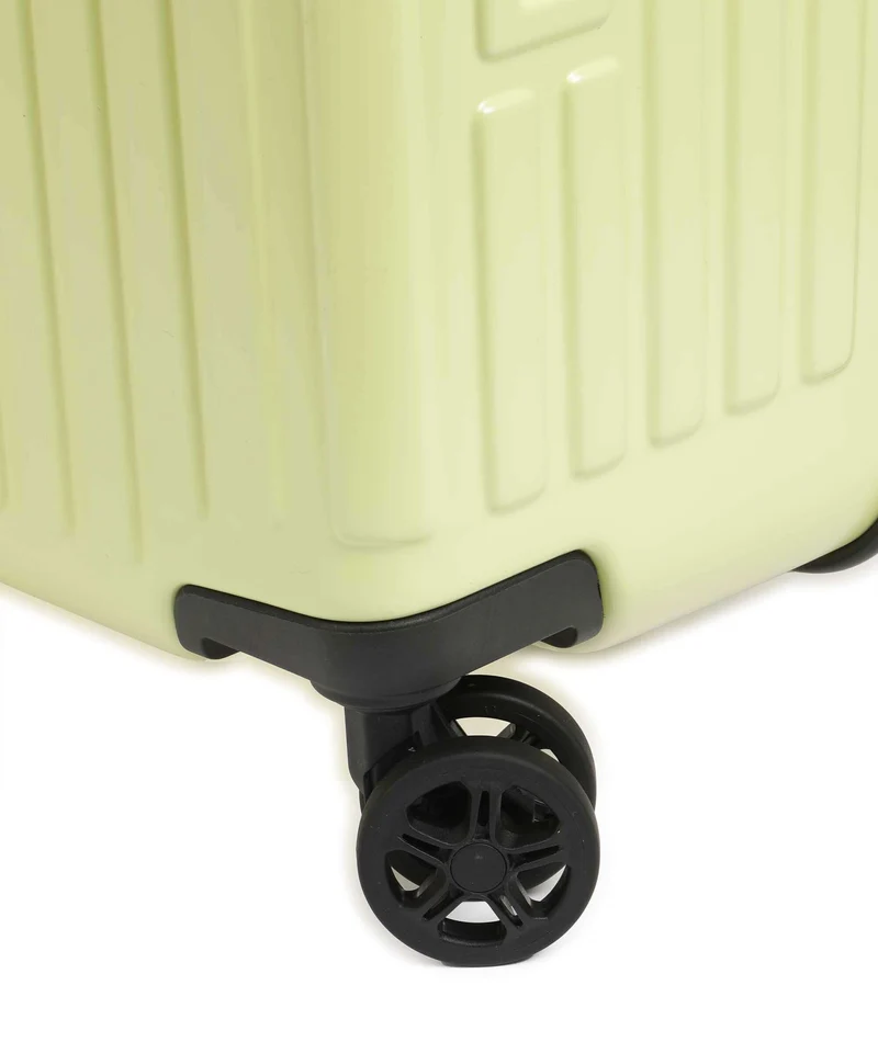 Delsey Paris Securitime 4-Rollen Trolley blassgelb
