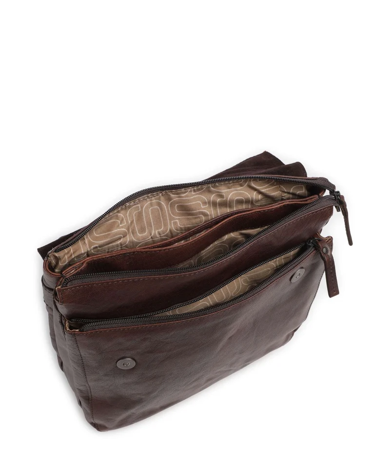 Spikes & Sparrow Bronco Tina Rucksack dark brown
