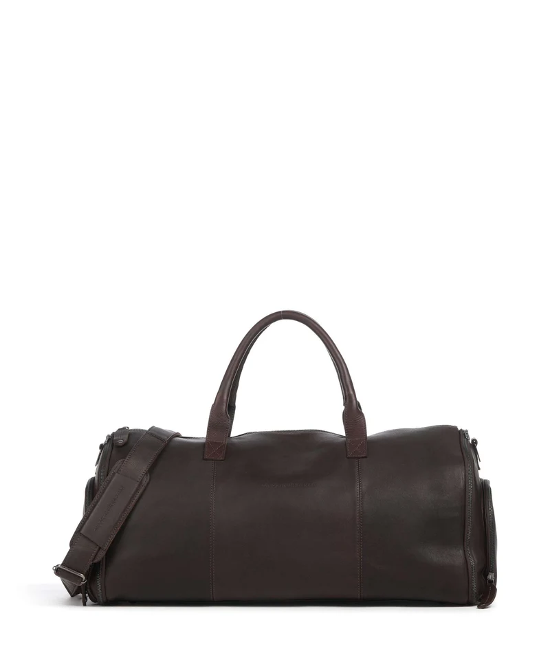 The Chesterfield Brand Wax Pull Up Cow Finlay Weekender brown