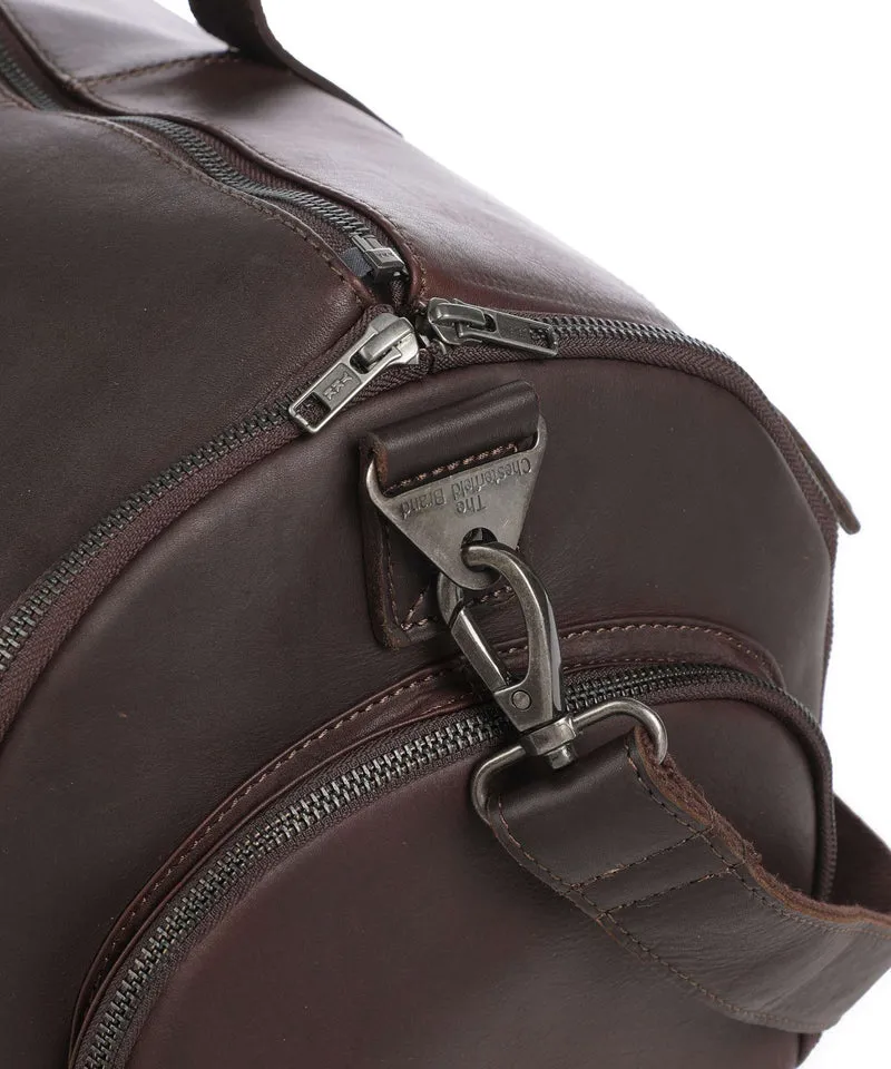 The Chesterfield Brand Wax Pull Up Cow Finlay Weekender brown