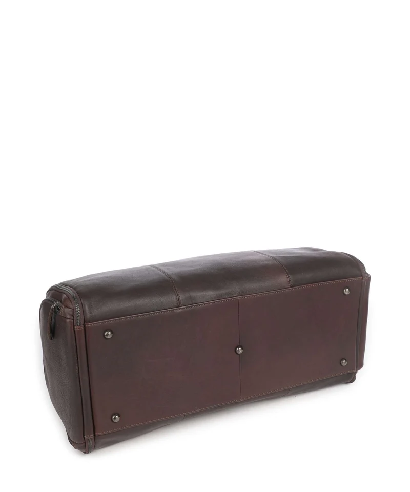 The Chesterfield Brand Wax Pull Up Cow Finlay Weekender brown