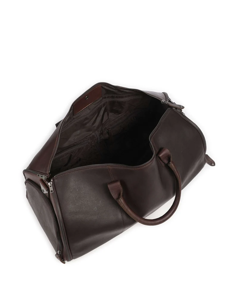 The Chesterfield Brand Wax Pull Up Cow Finlay Weekender brown