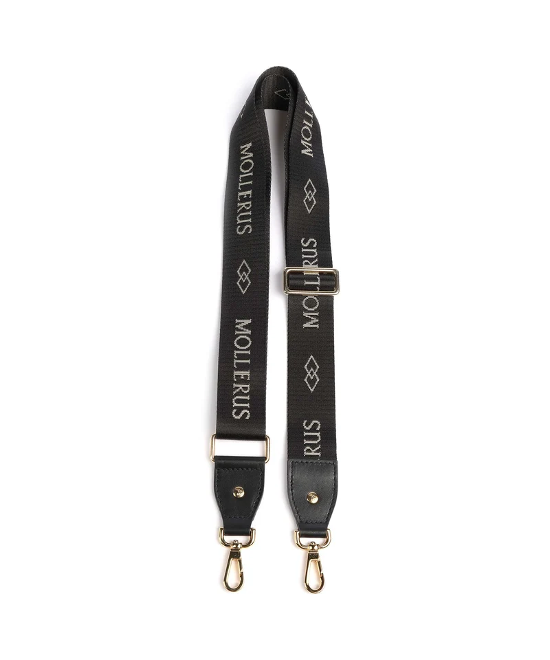 Maison Mollerus Aladdin Schulterriemen black/gold