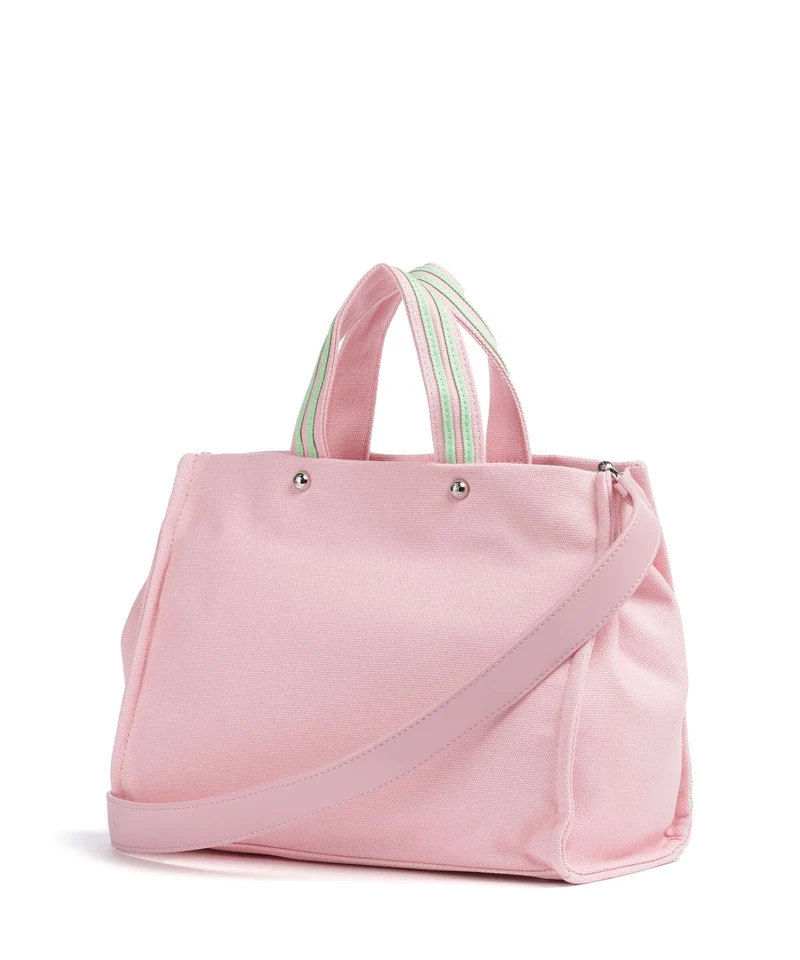 Juicy Couture Iris Patch Canvas M Handtasche juicy pink/summer green