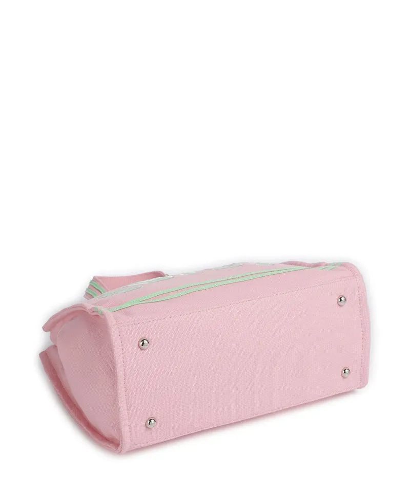 Juicy Couture Iris Patch Canvas M Handtasche juicy pink/summer green