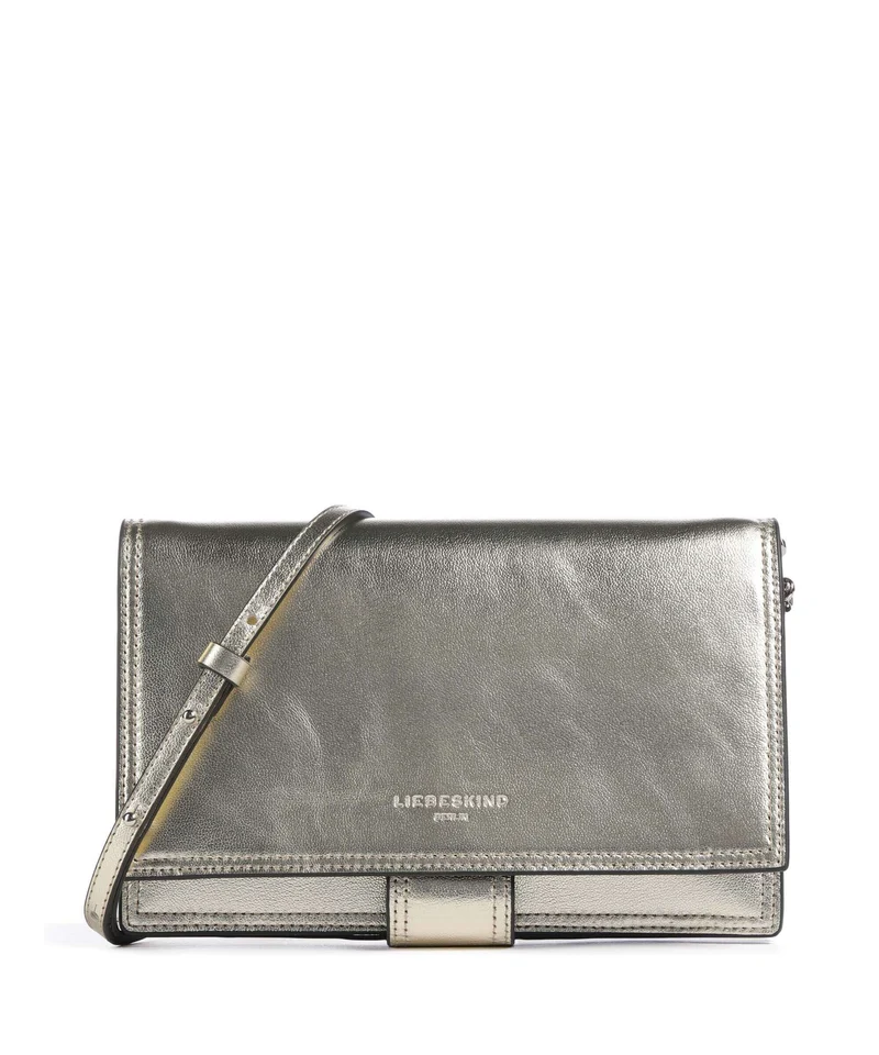 Liebeskind Lisa Metallic S Umhängetasche light gold