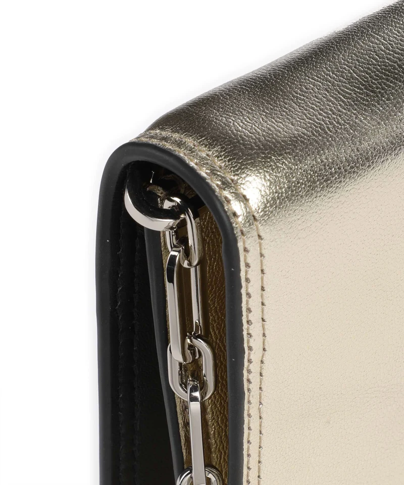 Liebeskind Lisa Metallic S Umhängetasche light gold