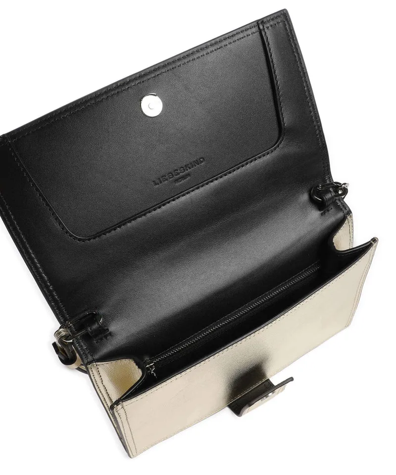 Liebeskind Lisa Metallic S Umhängetasche light gold
