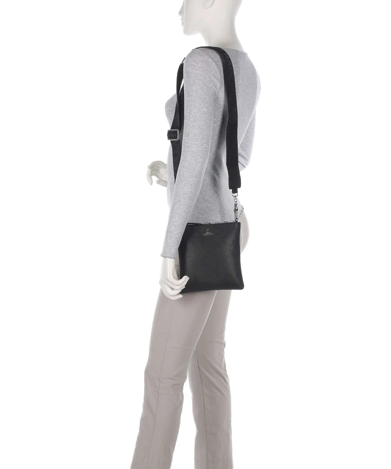 Vivienne Westwood Squire Square Saffiano Umhängetasche black