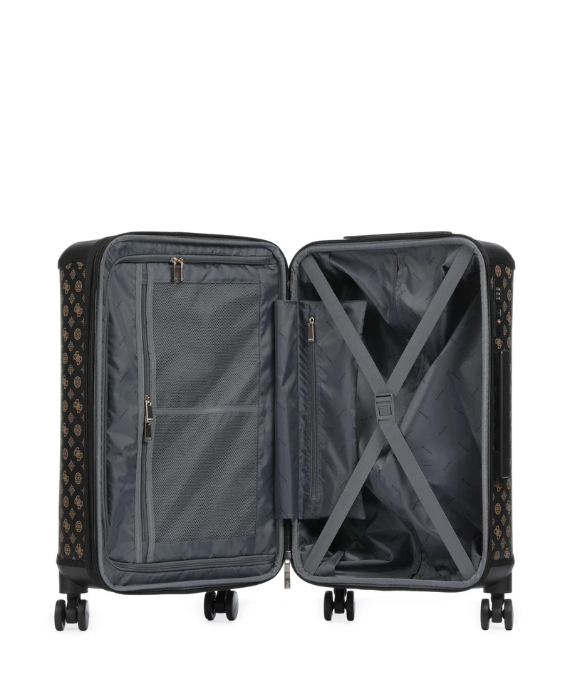 Guess Wilder 4-Rollen Trolley brown