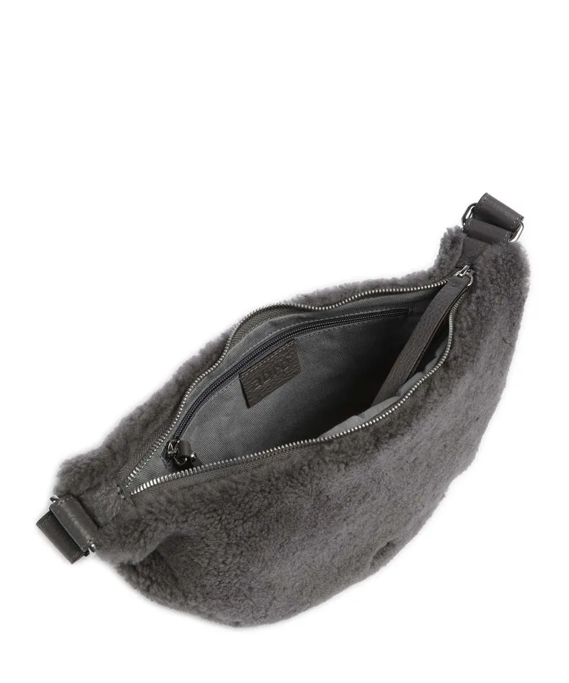 Abro Shearling By My Side Umhängetasche grey