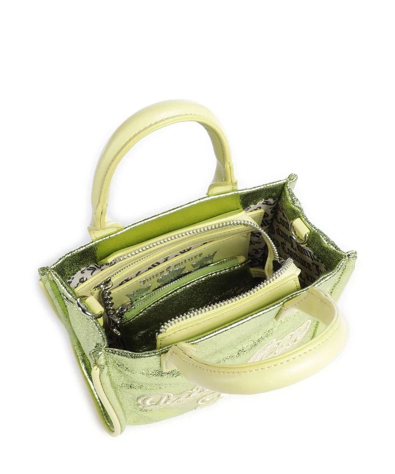 Juicy Couture Iris Metallic S Umhängetasche metallic lime bean