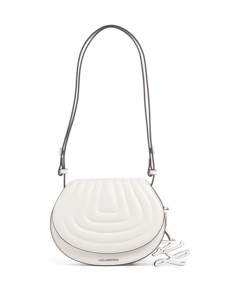 Karl Lagerfeld K/Wellen Schultertasche offwhite