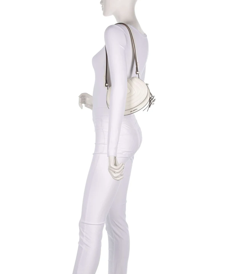Karl Lagerfeld K/Wellen Schultertasche offwhite