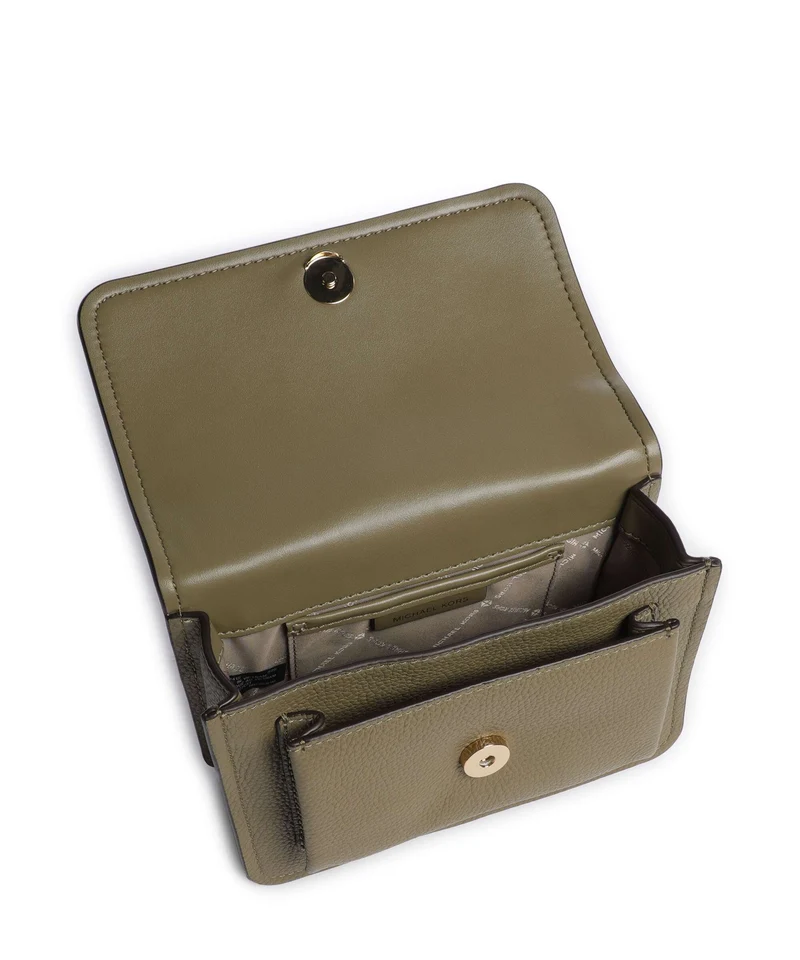 Michael Kors Claire Small Schultertasche safari green