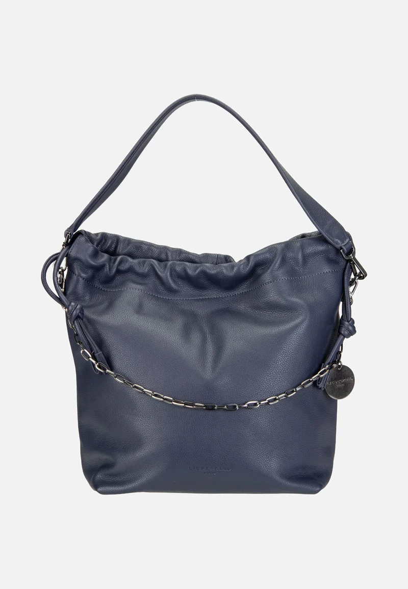 Lya II Hobo M Small Pebble Peacoat - Bucket Bag