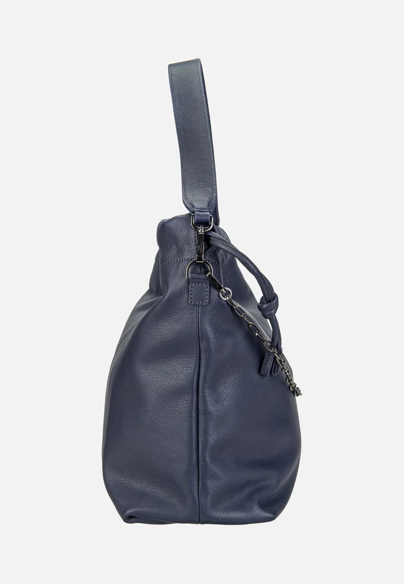 Lya II Hobo M Small Pebble Peacoat - Bucket Bag