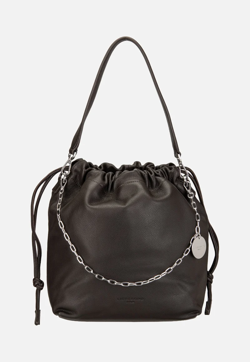 Lya II Hobo M Small Pebble Deep Soil - Bucket Bag