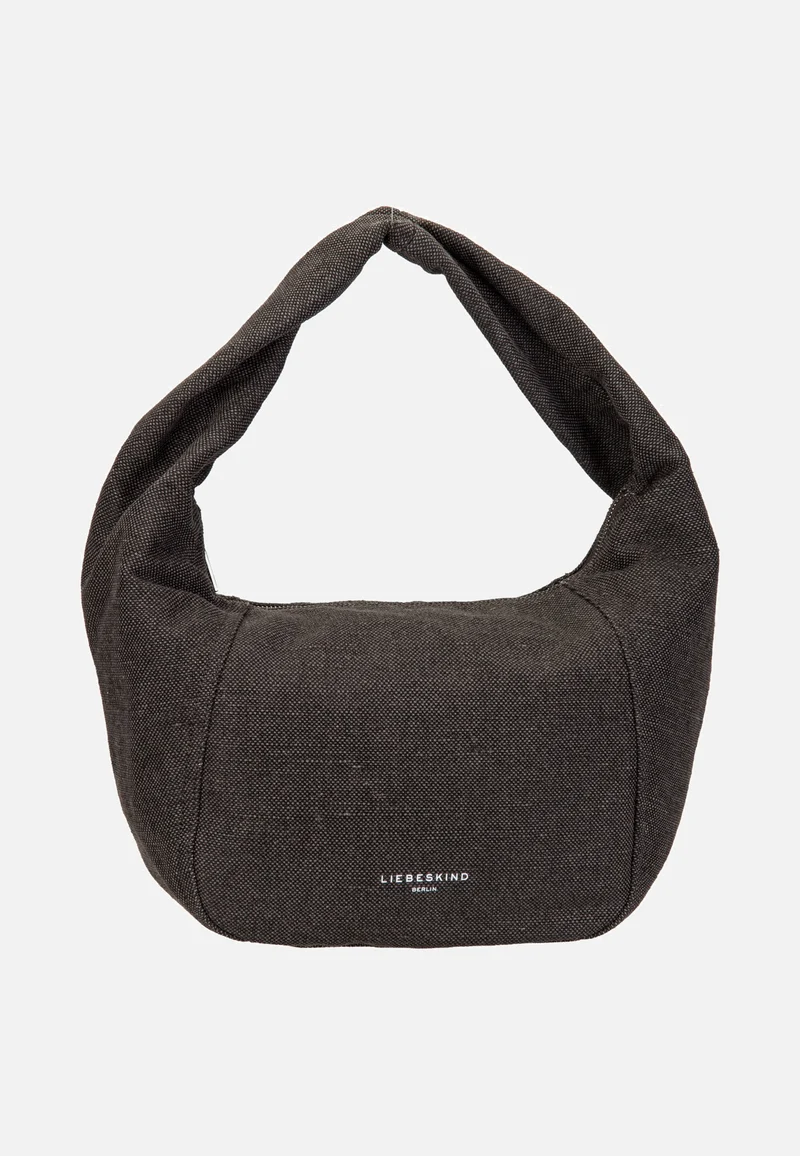 Farrah II Hobo M Heavy Canvas Washed Deep Soil - Hobo Bag