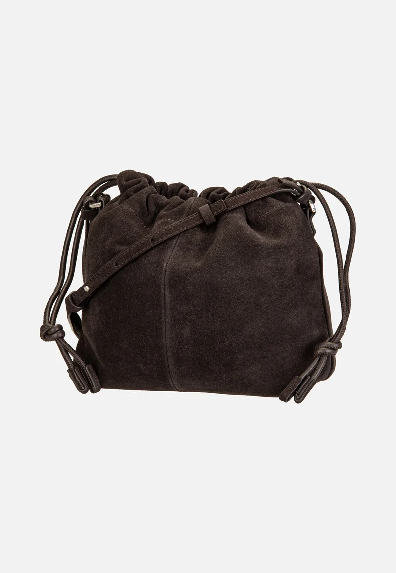 Lya II Hobo S Hydro Suede Deep Soil - Bucket Bag