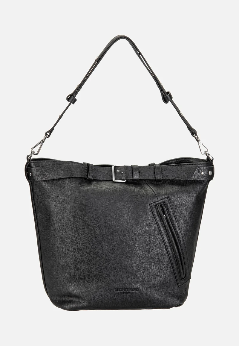 Zita Hobo L Small Pebble Black - Hobo Bag