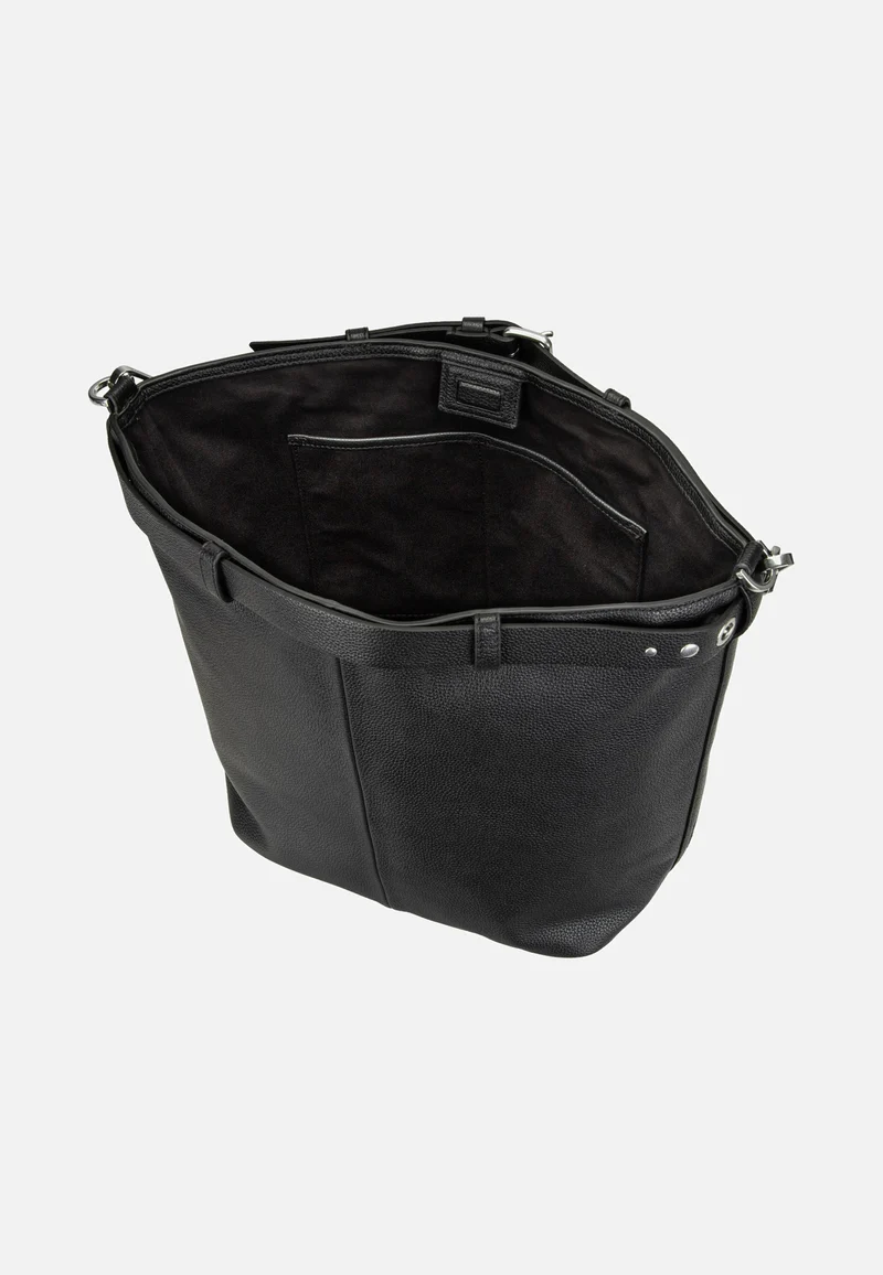 Zita Hobo L Small Pebble Black - Hobo Bag