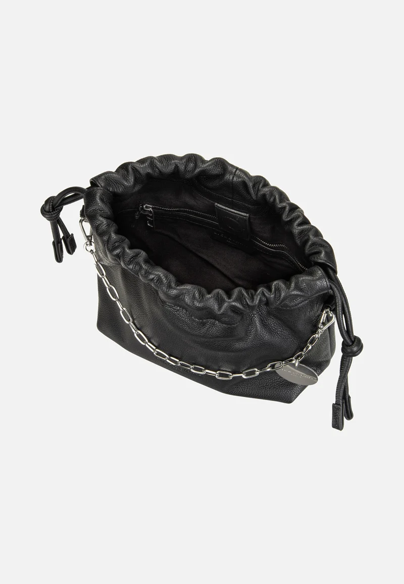 Lya II Hobo S Small Pebble Black - Bucket Bag