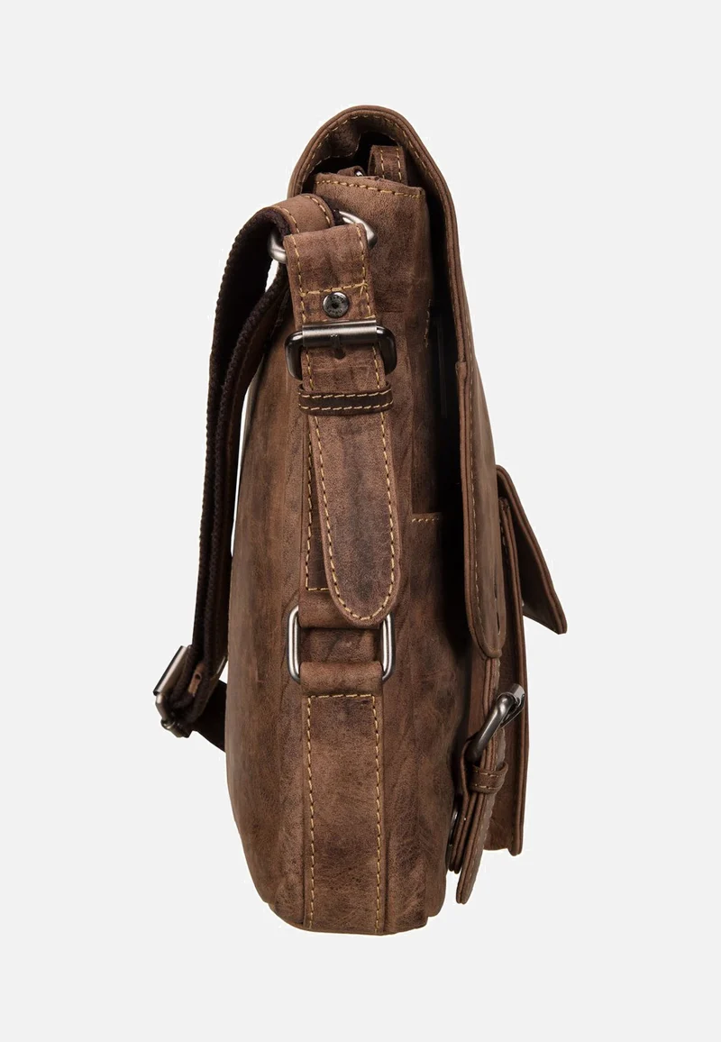 Vintage Revival Messenger 1912 Sattelbraun - Crossbody Bag